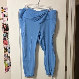Fabletics Light Blue Activewear Pants PureLuxe